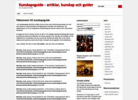 Kunskapsguide.se