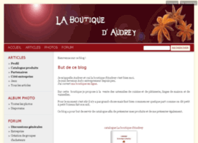 laboutiquedaudrey.blog4ever.com