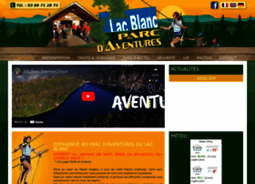 lacblancparcdaventures.com