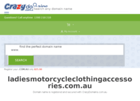 ladiesmotorcycleclothingaccessories.com.au