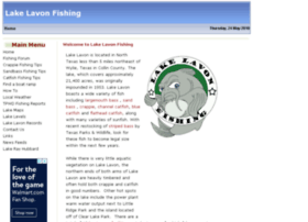 lakelavonfishing.com