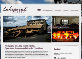 Lakepointmotel.co.nz