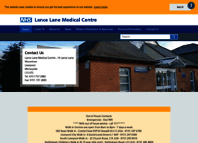 Lancelanemedicalcentre.nhs.uk