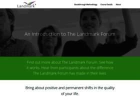 Landmarkforumintroduction.com
