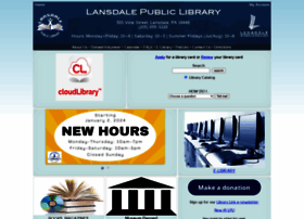 Lansdalelibrary.org