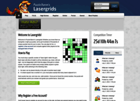 Lasergrids.puzzlebaron.com