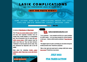 Lasikcomplications.com
