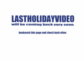 lastholidayvideo.co.uk