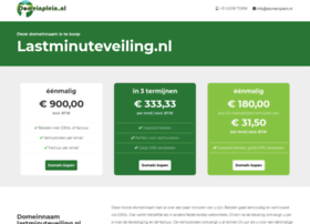 lastminuteveiling.nl