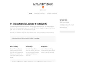 latelategifts.co.uk
