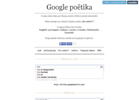 latviesu.googlepoetics.com