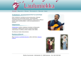 lauluniekka.fi