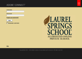 Laurelsprings.adobeconnect.com