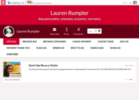 Laurenrumpler.liberty.me