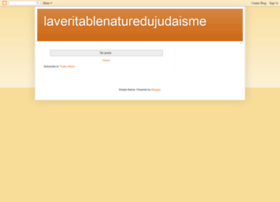 Laveritablenaturedujudaisme.blogspot.fr