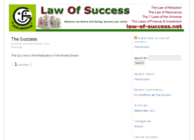 law-of-success.net
