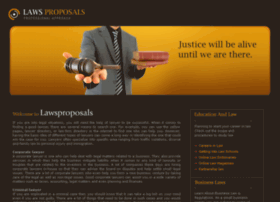 lawsproposals.com