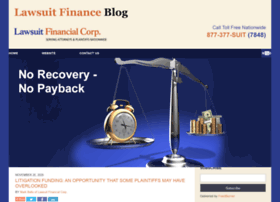 Lawsuitfinanceblog.com