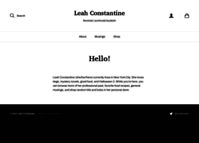 Leahconstantine.net