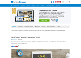 Learn-spanish-software-review.toptenreviews.com