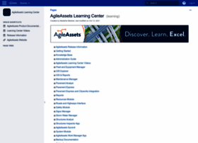 Learn.agileassets.com