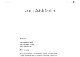 learndutch.elanguageschool.net