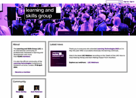 Learningandskillsgroup.ning.com
