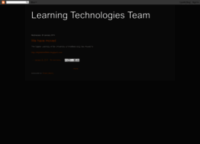 Learningtechnologiesteam.blogspot.com