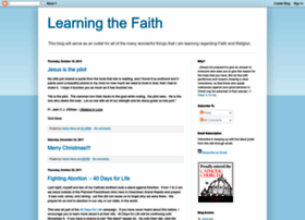learningthefaith.blogspot.com