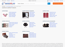 Leather-products.exportersindia.com