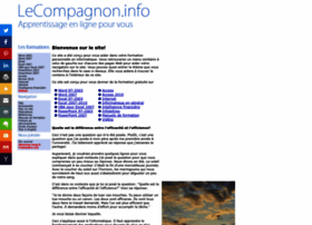 lecompagnon.info