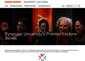 Lectures.syr.edu
