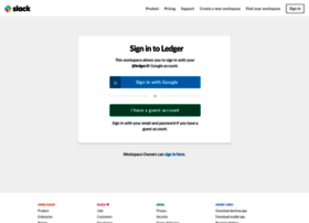 Ledger.slack.com