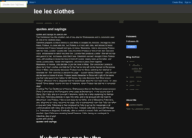 leeleeclothes.blogspot.com