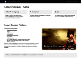 Legacyconquer.com