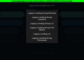 legacylendinggroup.com