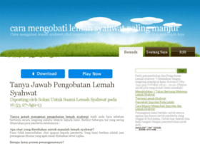 Pijat lemah syahwat karawang websites and posts on pijat 
