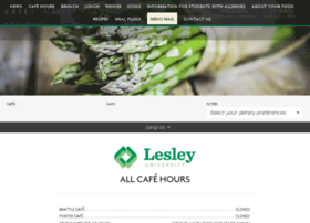 Lesley.cafebonappetit.com