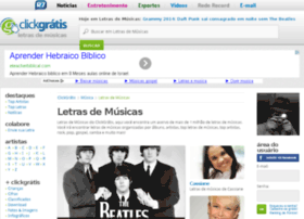 letrasdemusicas.clickgratis.com.br