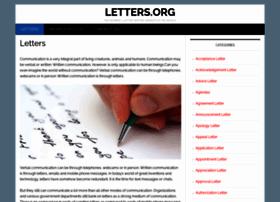 letters.org