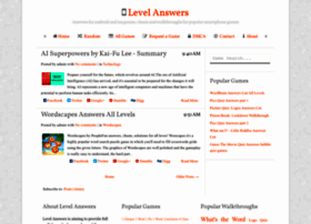 Levelanswers.blogspot.ro