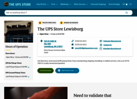 Lewisburg-pa-5918.theupsstorelocal.com