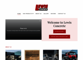 Lewisconcrete.co.uk