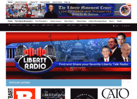 Libertyradio.thelibertymovementcenter.com