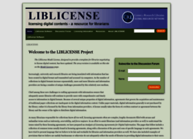 Liblicense.crl.edu