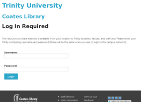 Libproxy.trinity.edu