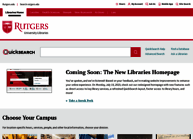 Libraries.rutgers.edu