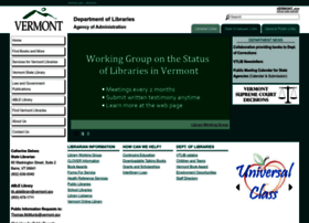 Libraries.vermont.gov