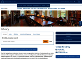 Library.cshl.edu