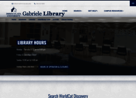 Library.immaculata.edu